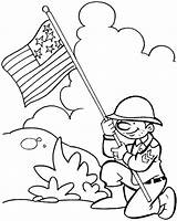 Coloring Honor Medal Pages Getcolorings Veteran sketch template