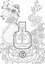 Coloring Chanel Coloriage Perfume Bottle Pages Adult Paris Parfum Bottles Getdrawings Getcolorings Drawing Color Adulte Dior Dessins sketch template
