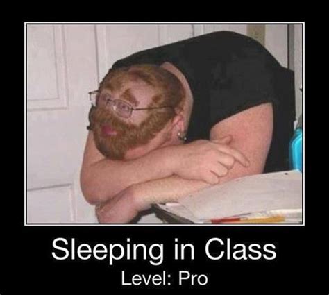 Sleeping In Class Odd Interesting