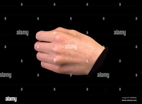 left hand gripping stock photo alamy