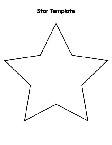 star template   star template png images