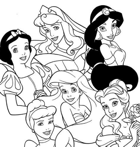 mat   marry disney princess coloring pages