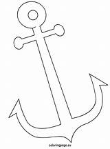 Anchor Disegno Anker Coloringpage Colouring Ausmalen Getdrawings Anchors sketch template