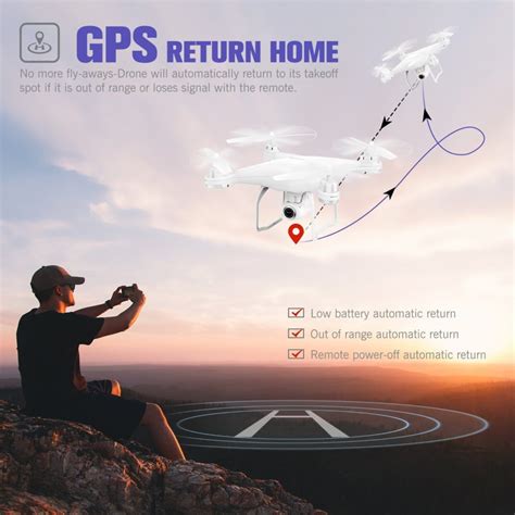 potensic  gps fpv rc drone review edronesreview