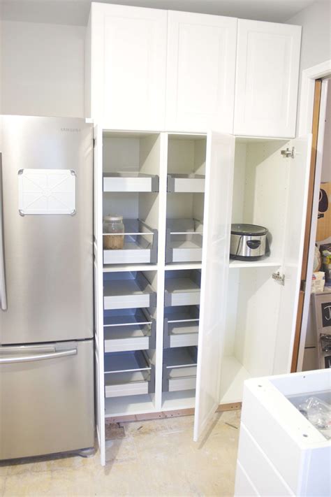 pantry wall  nest  blessed pantry cabinet ikea kitchen