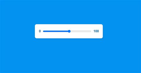 range slider  min  max values  html  css