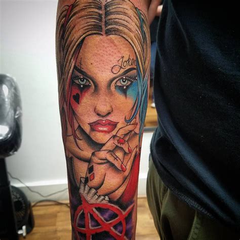 Harley Quinn Tattoo Ideas Thigh Best Tattoo Ideas