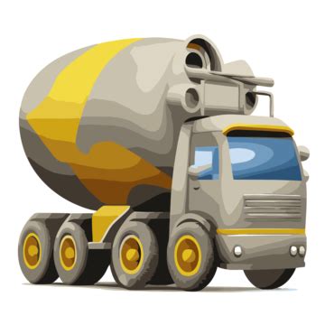 cement truck vector sticker clipart cement mixer truck picture
