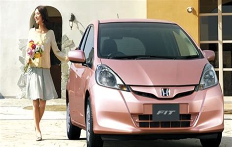 She Attended Edition Honda Fit In Japan World Automotive