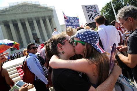 Photos Gay Marriage Celebrations At Supreme Court Business Insider