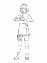 Sakura Haruno Coloring Pages Related sketch template