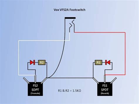 build  vox vfsa footswitch diypedals