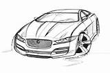 Jaguar Car Sketch Xe Sketches Cars Concept Formtrends Segment Revisits Compact Side Automobile Paintingvalley Visit sketch template
