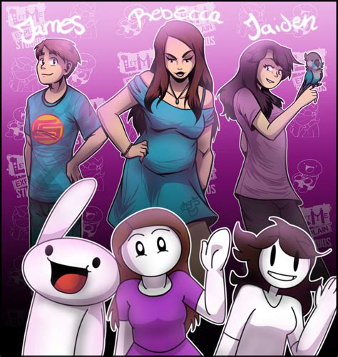 jaiden animations and theodd1sout defasx