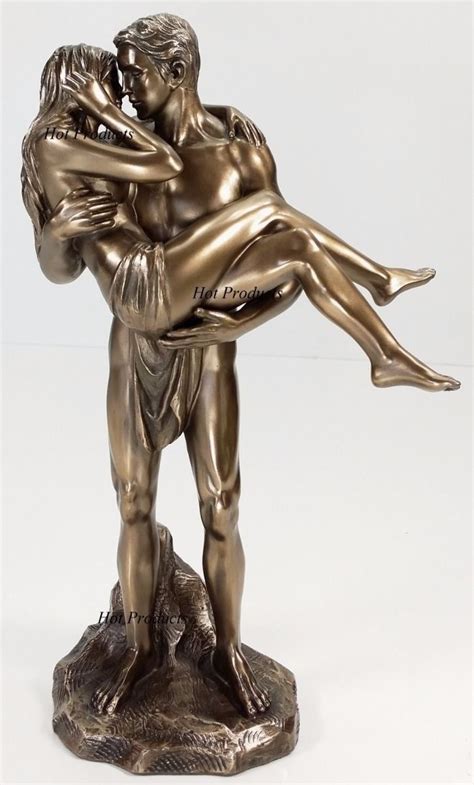 11 Lovers Statue Man Carrying Woman Male Kissing Female Statue