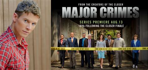 chad michael collins in tnt s major crimes series premiere tonight