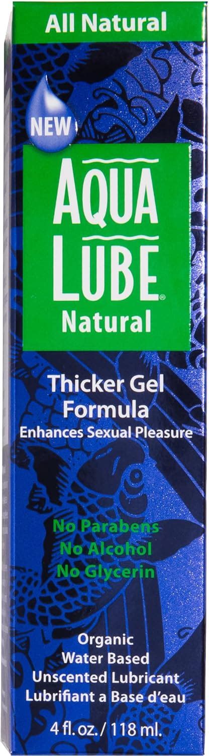 Aqua Lube Personal Lubricant Natural Organic Water Based