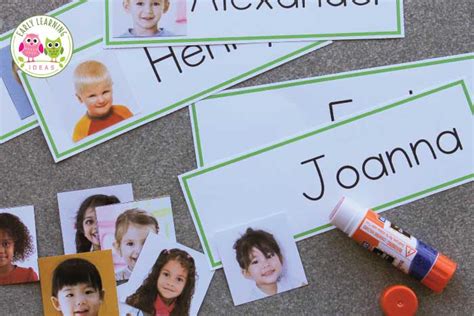 name cards make name cards for your word wall early