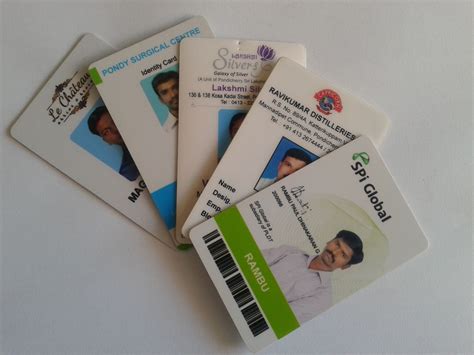 rectangular plastic pvc id card corporate id cards id