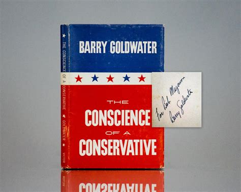 the conscience of a conservative barry goldwater first edition signed