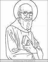 Solanus Casey Coloring Saint Pages Thecatholickid sketch template