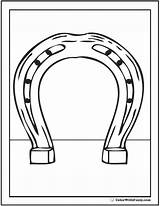 Coloring Horse Shoe Horseshoe Pages Head Riding Colorwithfuzzy Sheet Color sketch template