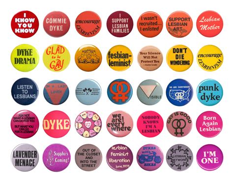 Sapphomore A Collection Of Vintage Lesbian Protest Pins Tumblr Pics