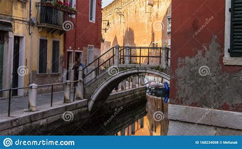 streets and canals of venice italy ancient houses