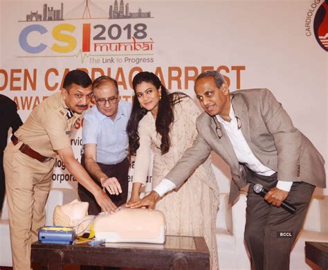 Kajol Launches Sudden Cardiac Arrest Awareness Initiative Photogallery