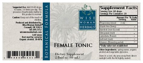 Female Tonic Wise Woman Herbals