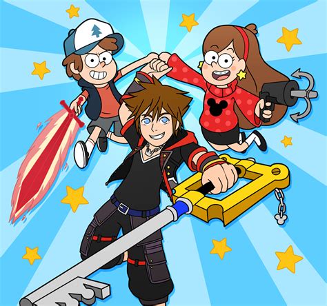 Sora Mabel And Dipper Kingdom Hearts Know Your Meme