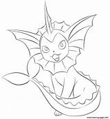 Vaporeon Pokemon Coloring Pages Printable Sheets Jolteon Eevee Gerbil Lilly Lineart Colouring Kids Supercoloring Evolutions Pokémon Sketch Print Color Clipart sketch template