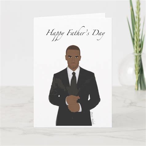 african american fathers day greeting card zazzle fathers day