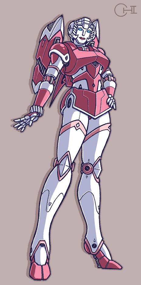 arcee redesign by cwmodels on deviantart