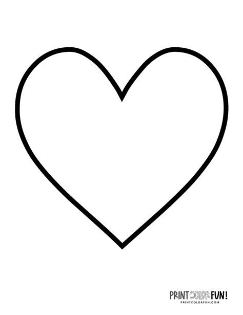 heart shape coloring pages printable coloring pages