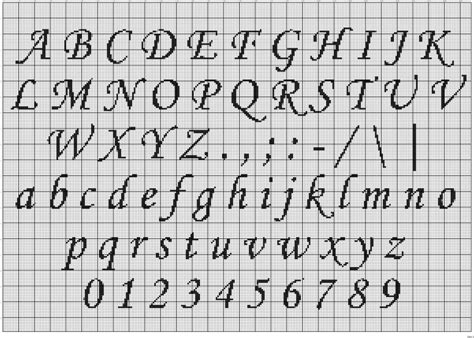 printable cross stitch alphabet