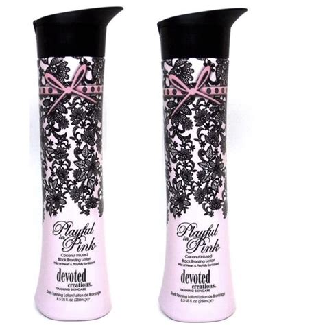 2 Pack Devoted Creations Black Obsession Tanning Lotion 13 5 Oz