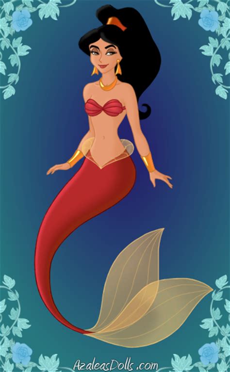 Jasmine Mermaid Later That Night Disney Princess Photo