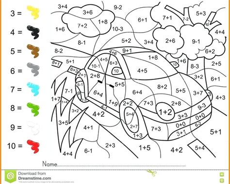 grade coloring pages unique printable math coloring worksheets