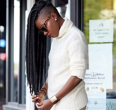 30 Exotic Braided Hairstyles With Shaved Sides 2021 Trends