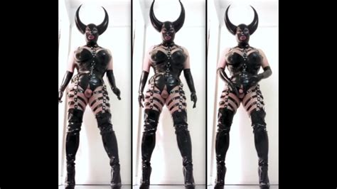 Cd Demon Latex Rubber Doll Mistress Devil Fetish Queen Xhamster