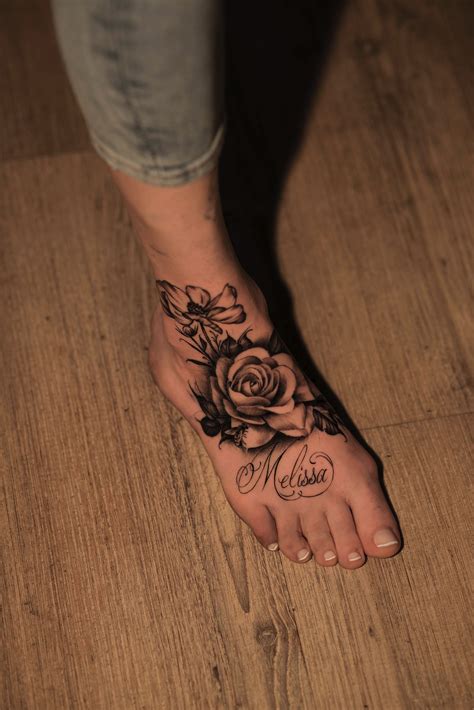 Pretty Foot Tattoos For Women