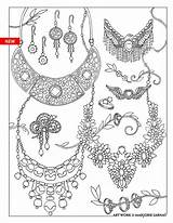 Coloring Marjorie Sarnat Pages Book Fashions Fanciful Adult sketch template