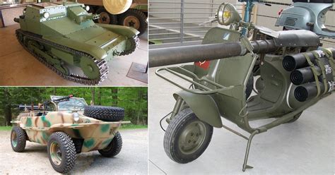 interesting  clever military vehicles  gave armies  upper hand