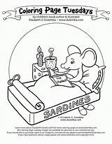 Coloring Pages Little Prairie House Mouse Library Reading Template Visit Kids Clipart Choose Board sketch template