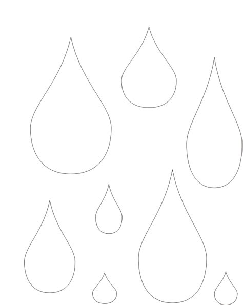 raindrop coloring page inspiritoo clipart  clipart