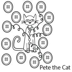 top   printable pete  cat coloring pages  pete  cat cat colors pete