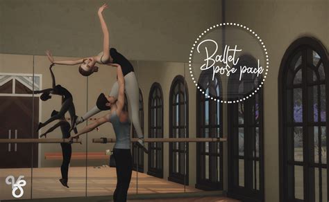 sims 4 cc s the best ballet pose pack by viesilfinds