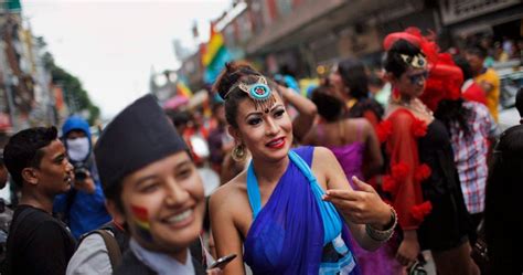 Nepal’s Lgbt Community Parade For Rights In New Constitution National