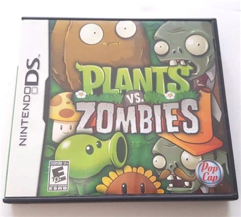 nintendo ds dsi dsl ds complete game plants  zombies  plants